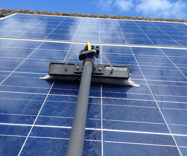 How often should I get solar panels cleaned in QLD?